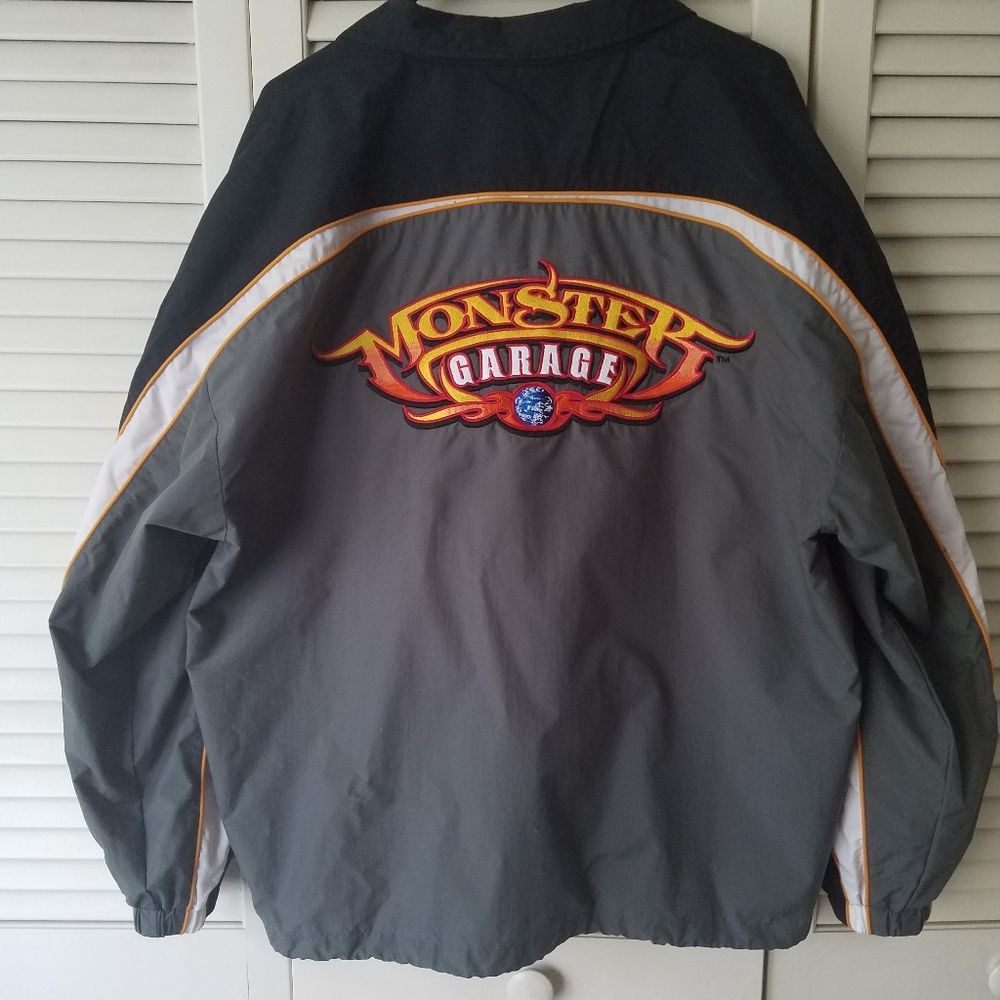 Vintage Monster Garage lined jacket size Large, like new